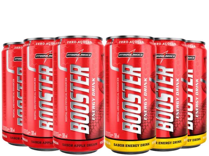 BOOSTER ENERGY DRINK 269ML (FARDO 6UN) - INTEGRALMEDICA