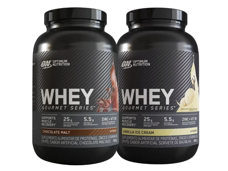 WHEY 100% GOURMET 900G - OPTIMUN NUTRITION