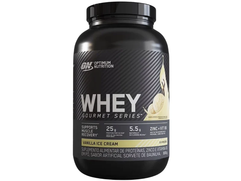 WHEY 100% GOURMET 900G - OPTIMUN NUTRITION