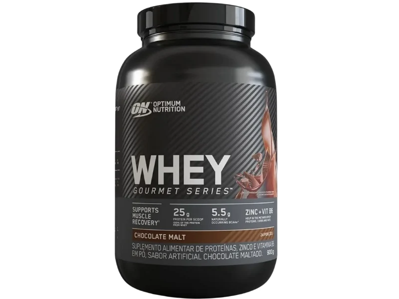 WHEY 100% GOURMET 900G - OPTIMUN NUTRITION