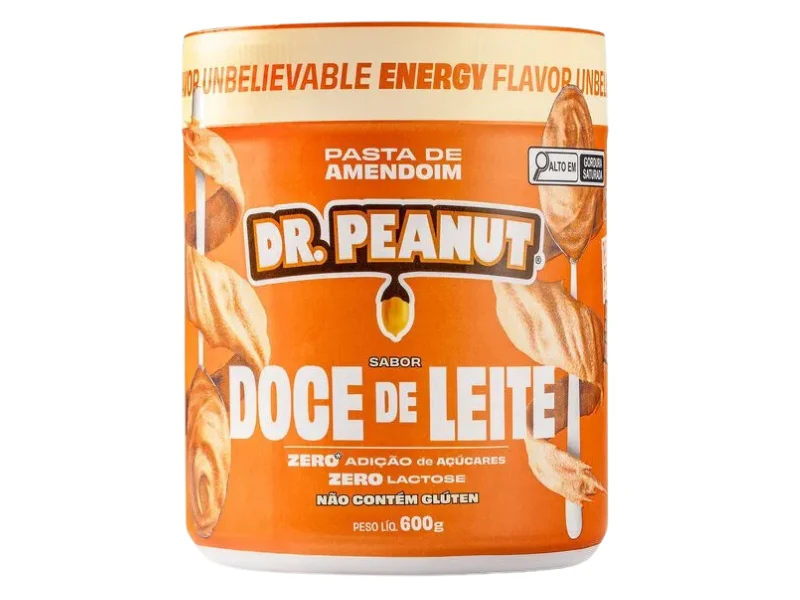 PASTA DE AMENDOIM 600G - DR. PEANUT