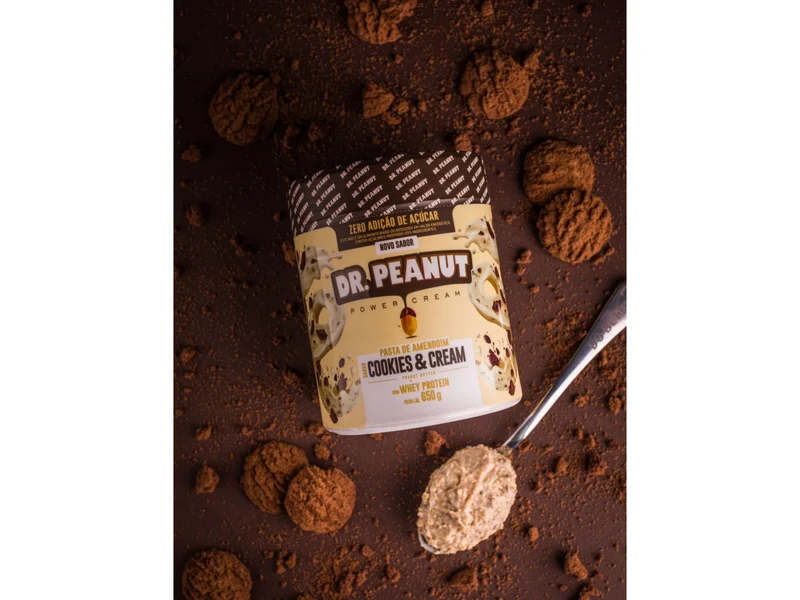 PASTA DE AMENDOIM 600G - DR. PEANUT