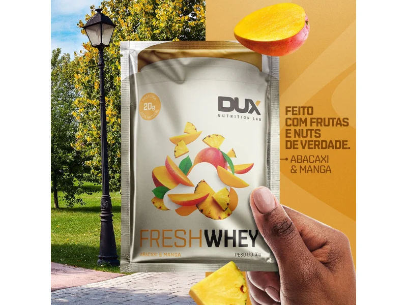 3W FRESH WHEY SACHE 10X31G – DUX NUTRITION