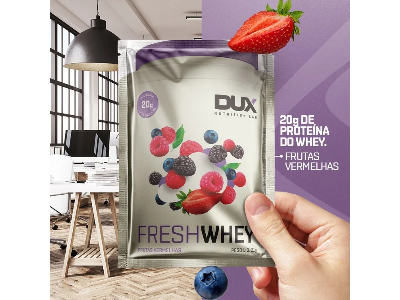 3W FRESH WHEY SACHE 10X31G – DUX NUTRITION