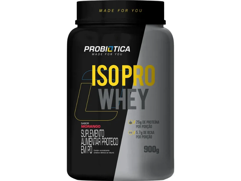 ISO PRO WHEY 900G - PROBIÓTICA