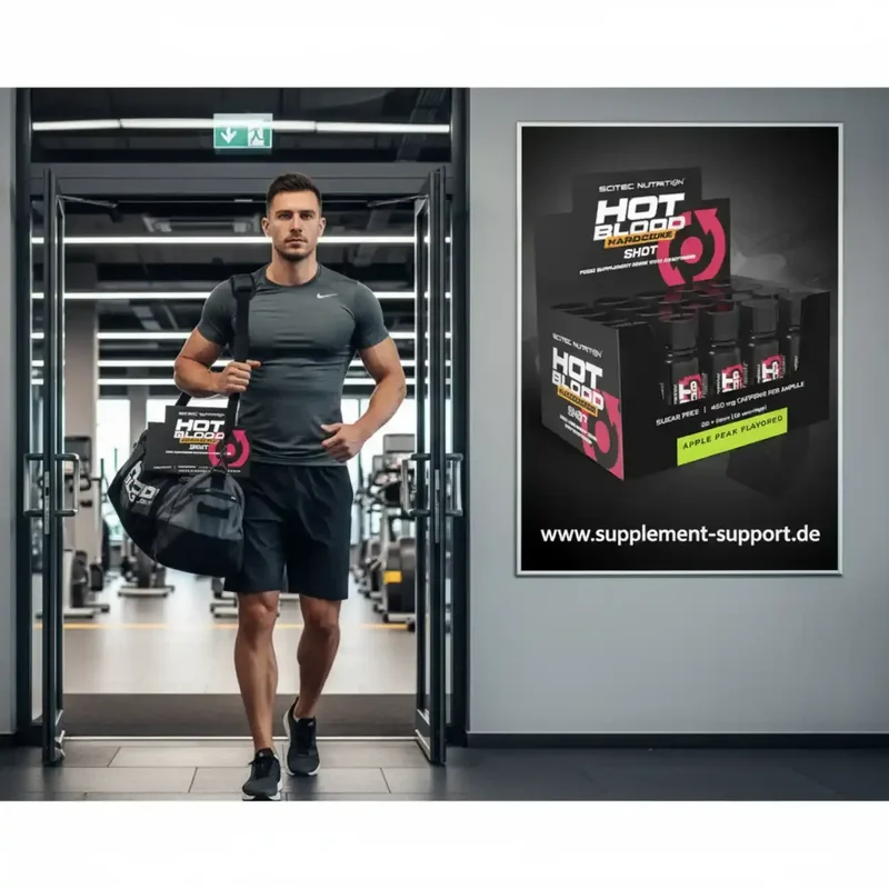 Scitec Nutrition Hot Blood Hardcore Shot, 20 x 60 ml