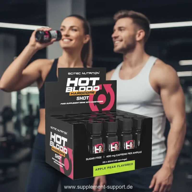 Scitec Nutrition Hot Blood Hardcore Shot, 20 x 60 ml