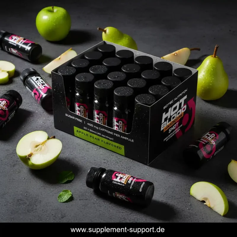 Scitec Nutrition Hot Blood Hardcore Shot, 20 x 60 ml
