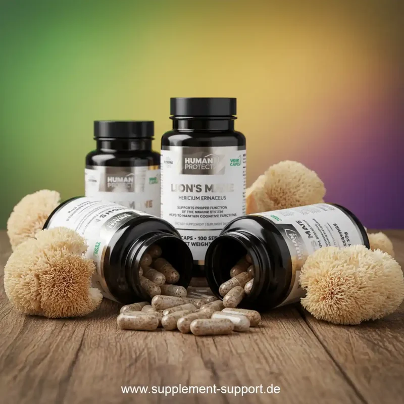 Human Protect Lions Mane 400 mg | mit 20 % Beta-Glucanen