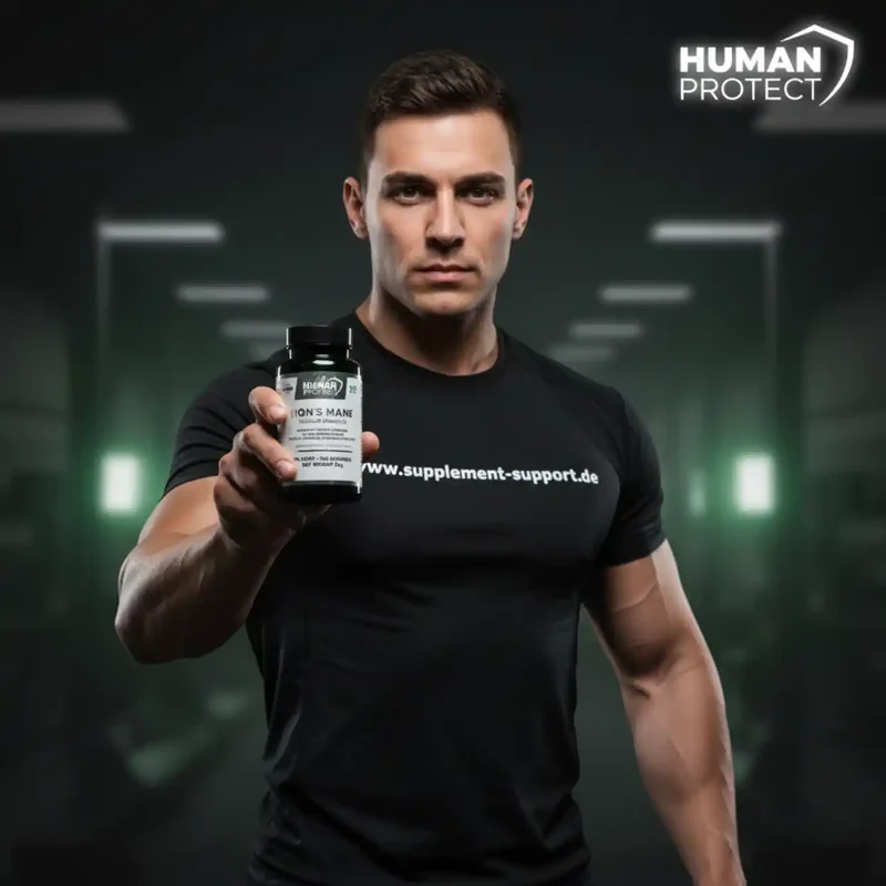 Human Protect Lions Mane 400 mg | mit 20 % Beta-Glucanen