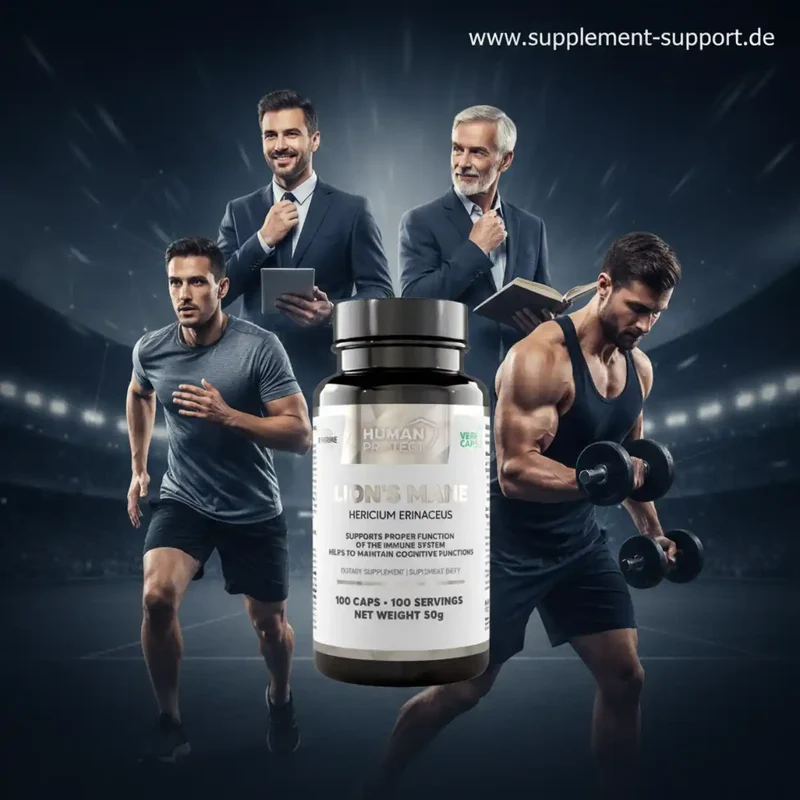 Human Protect Lions Mane 400 mg | mit 20 % Beta-Glucanen