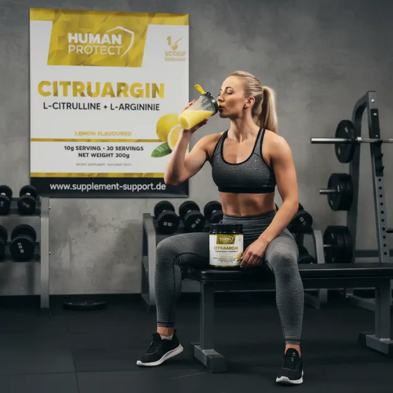 Human Protect CitruArgin 300g 4500mg Citrullin + 4500mg Arginin