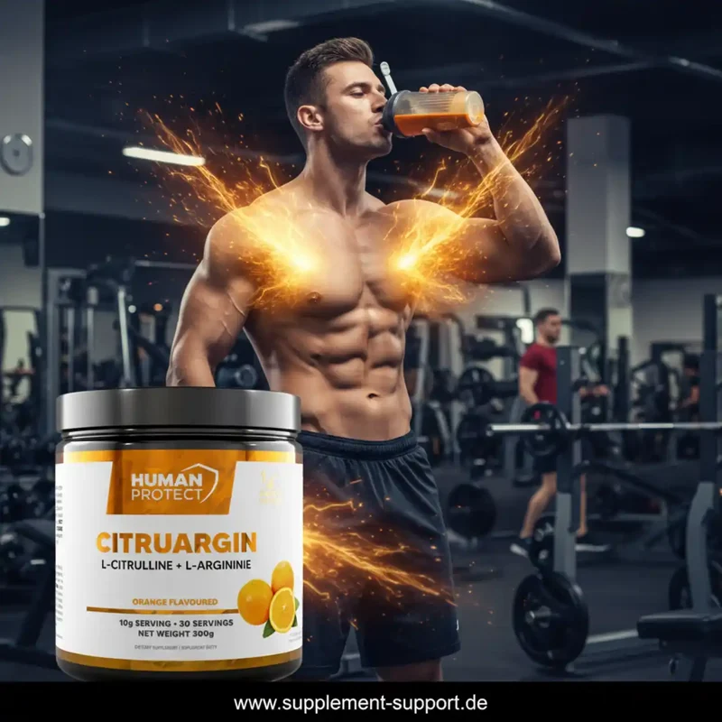 Human Protect CitruArgin 300g 4500mg Citrullin + 4500mg Arginin