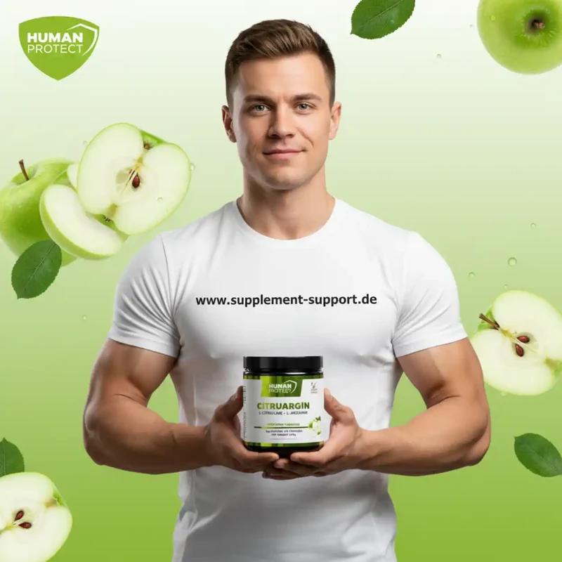 Human Protect CitruArgin 300g 4500mg Citrullin + 4500mg Arginin