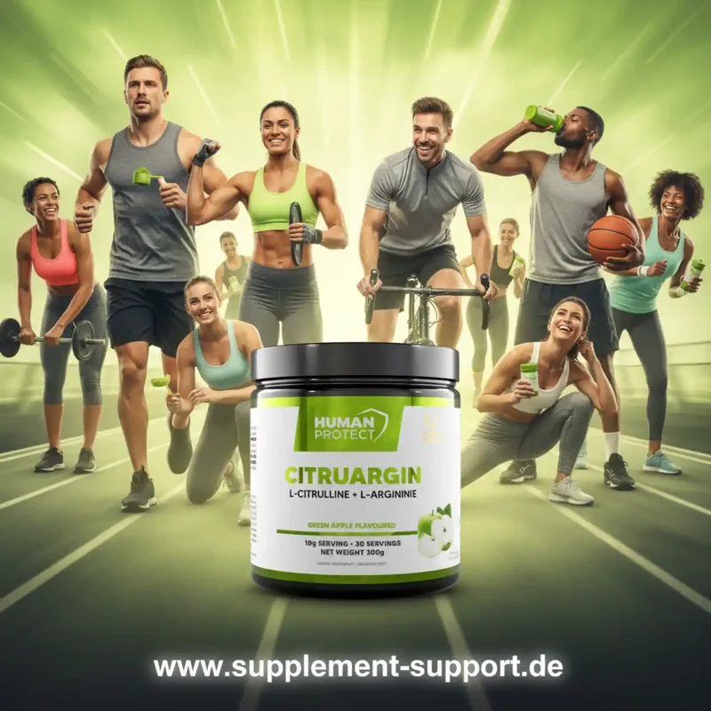 Human Protect CitruArgin 300g 4500mg Citrullin + 4500mg Arginin