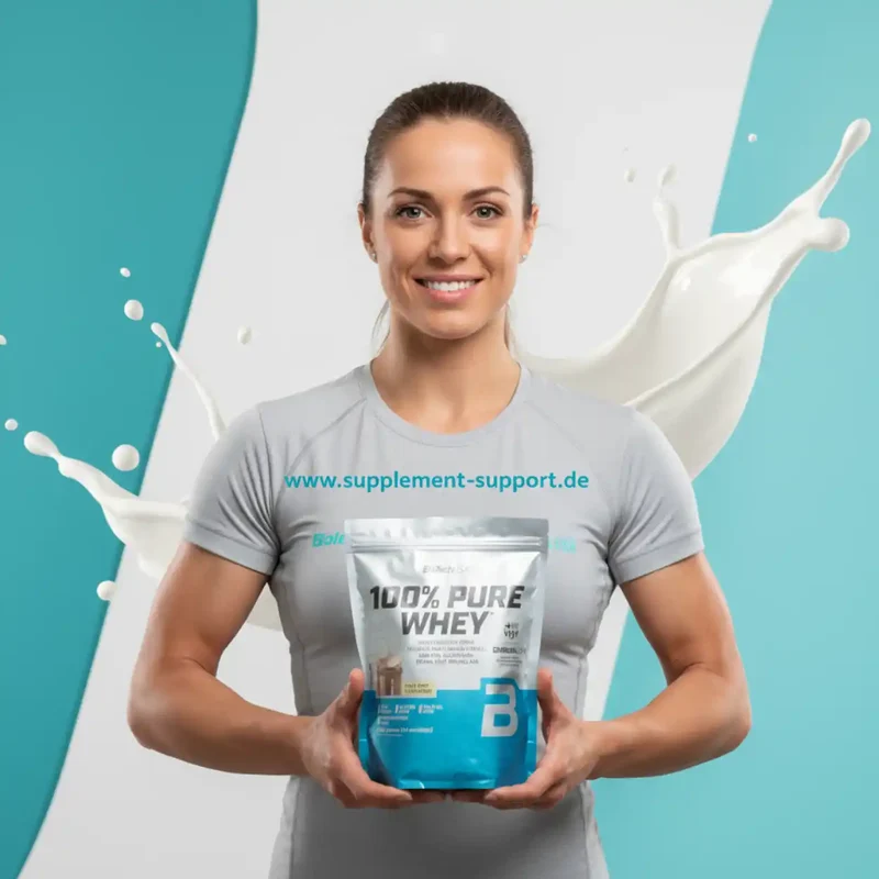 100% Pure Whey Protein Pulver 400g