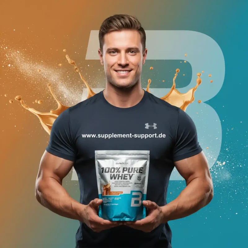 100% Pure Whey Protein Pulver 400g