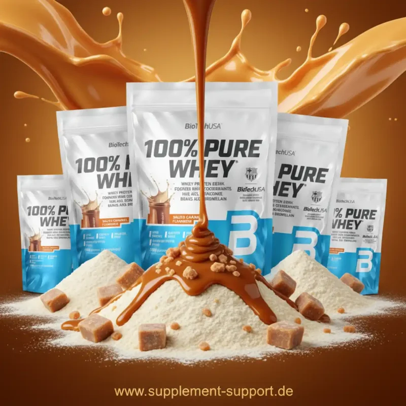 100% Pure Whey Protein Pulver 400g