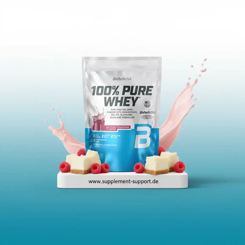 100% Pure Whey Protein Pulver 400g