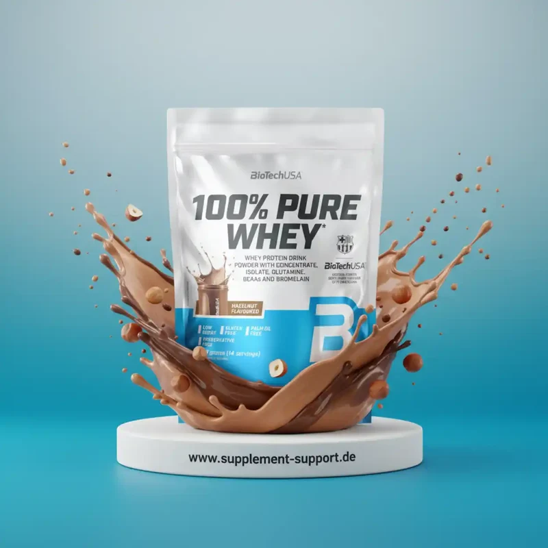 100% Pure Whey Protein Pulver 400g
