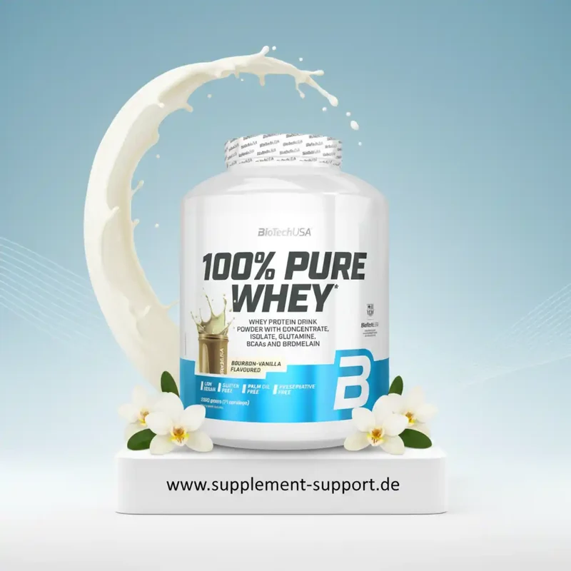 100% Pure Whey Protein Pulver 2000g
