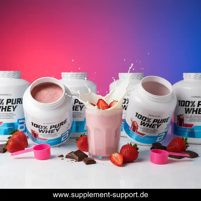 100% Pure Whey Protein Pulver 2000g