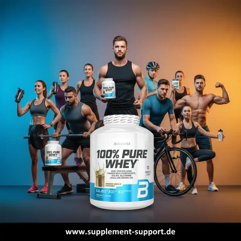 100% Pure Whey Protein Pulver 2000g