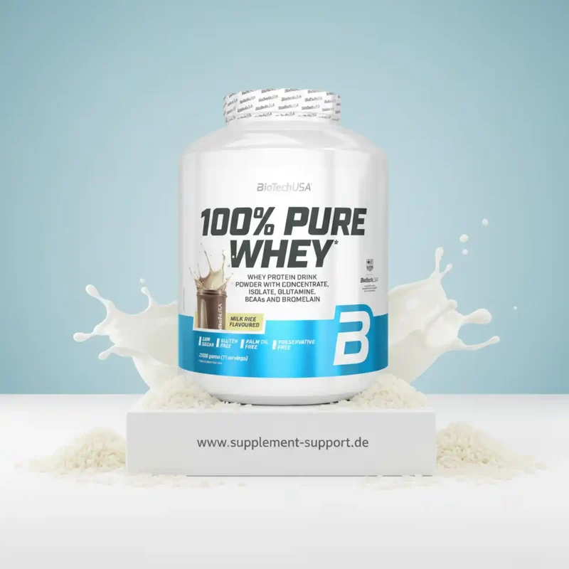 100% Pure Whey Protein Pulver 2000g