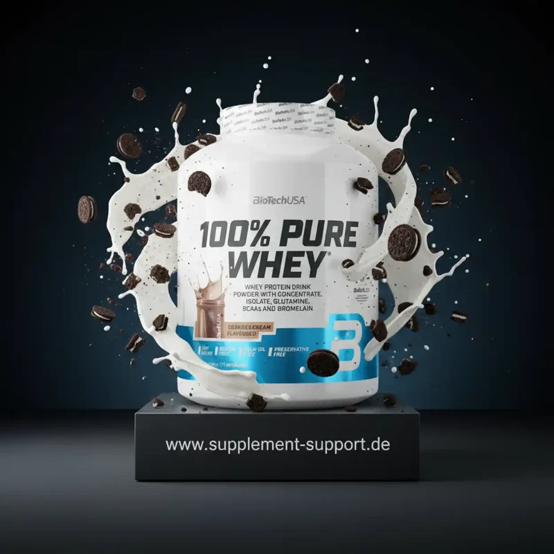 100% Pure Whey Protein Pulver 2000g