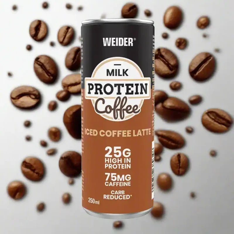 Weider Protein Coffee,12x250 ml Dose (inkl. Pfand), Iced Coffe Latte