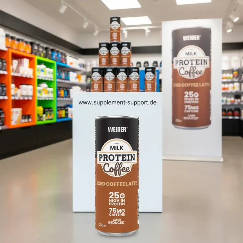 Weider Protein Coffee,250 ml Dose (inkl. Pfand), Iced Coffe Latte