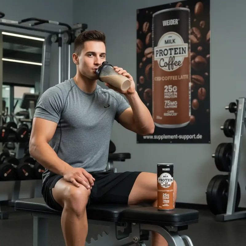 Weider Protein Coffee,250 ml Dose (inkl. Pfand), Iced Coffe Latte