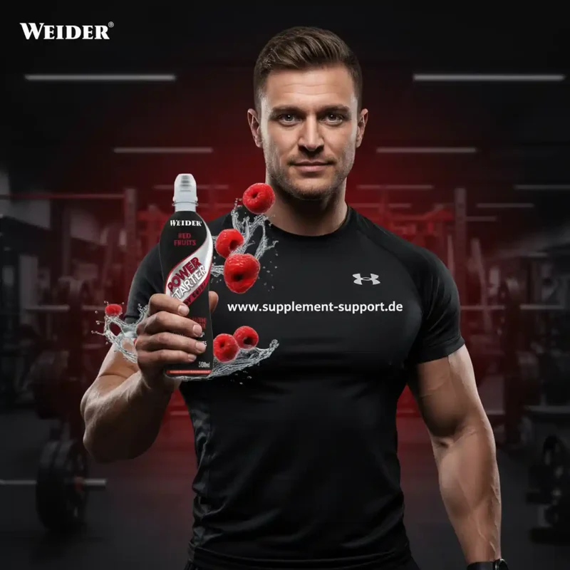 Joe Weider Power Starter Energy 500 ml, Red Fruits Inkl. Pfand