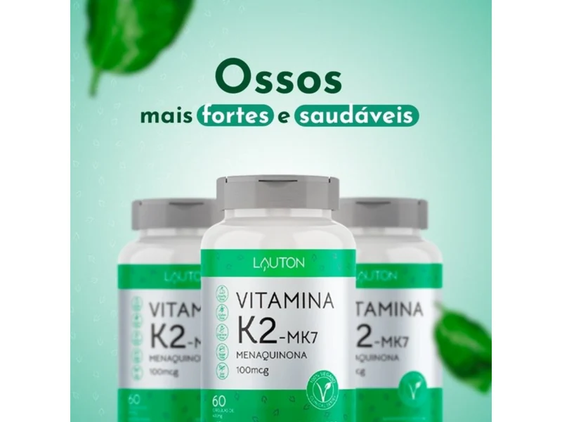 VITAMINA K2 60CAPS 500MG - LAUTON