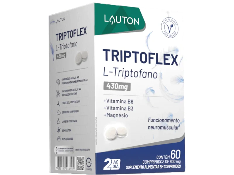 TRIPTOFLEX (TRIPTOFANO) 215MG 60CAPS - LAUTON