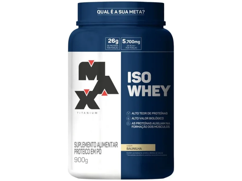 ISO WHEY 900G POTE - MAX TITANIUM