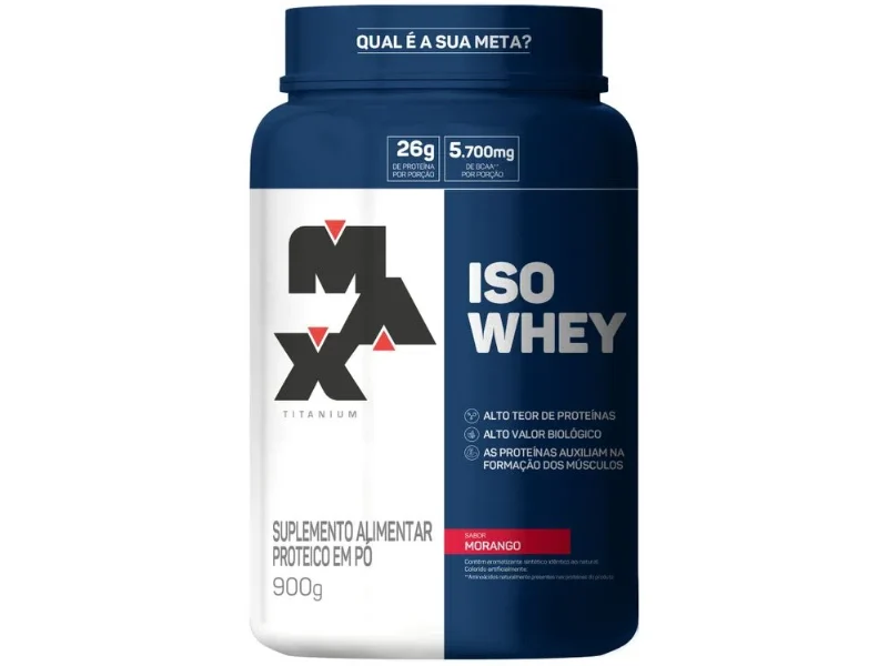 ISO WHEY 900G POTE - MAX TITANIUM