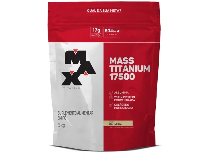 MASSA TITANIUM 17500 3KG - MAX TITANIUM