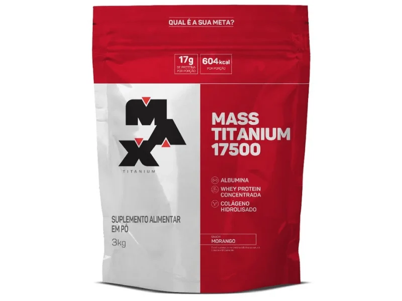 MASSA TITANIUM 17500 3KG - MAX TITANIUM