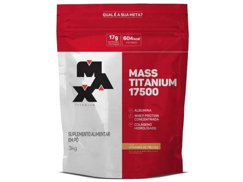 MASSA TITANIUM 17500 3KG - MAX TITANIUM