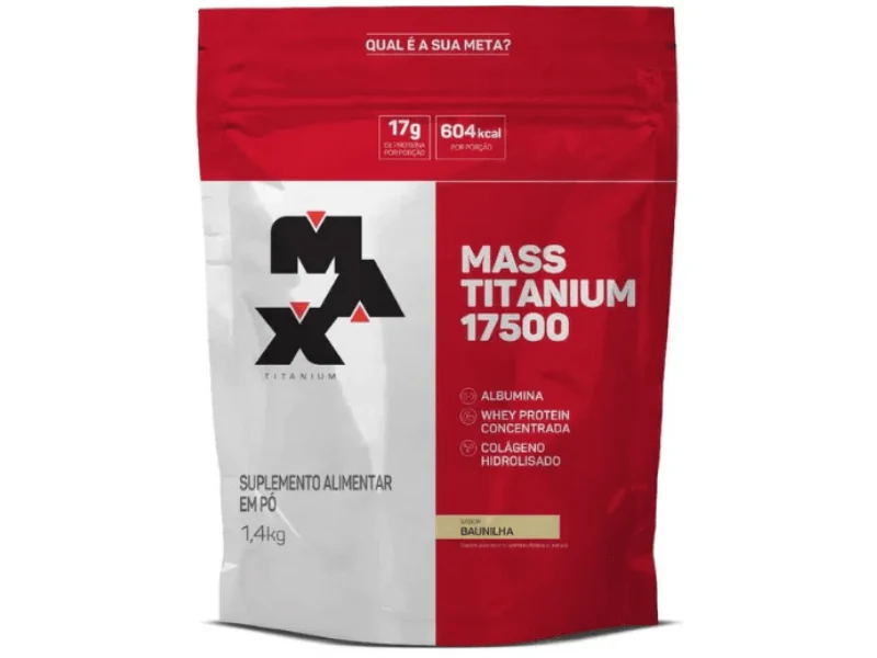 MASSA TITANIUM 17500 1,4KG - MAX TITANIUM