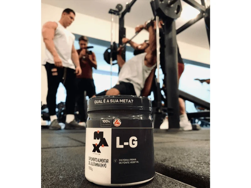 L-GLUTAMINA 300G - MAX TITANIUM