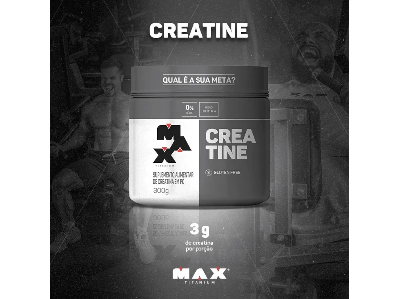 CREATINA 300G - MAX TITANIUM
