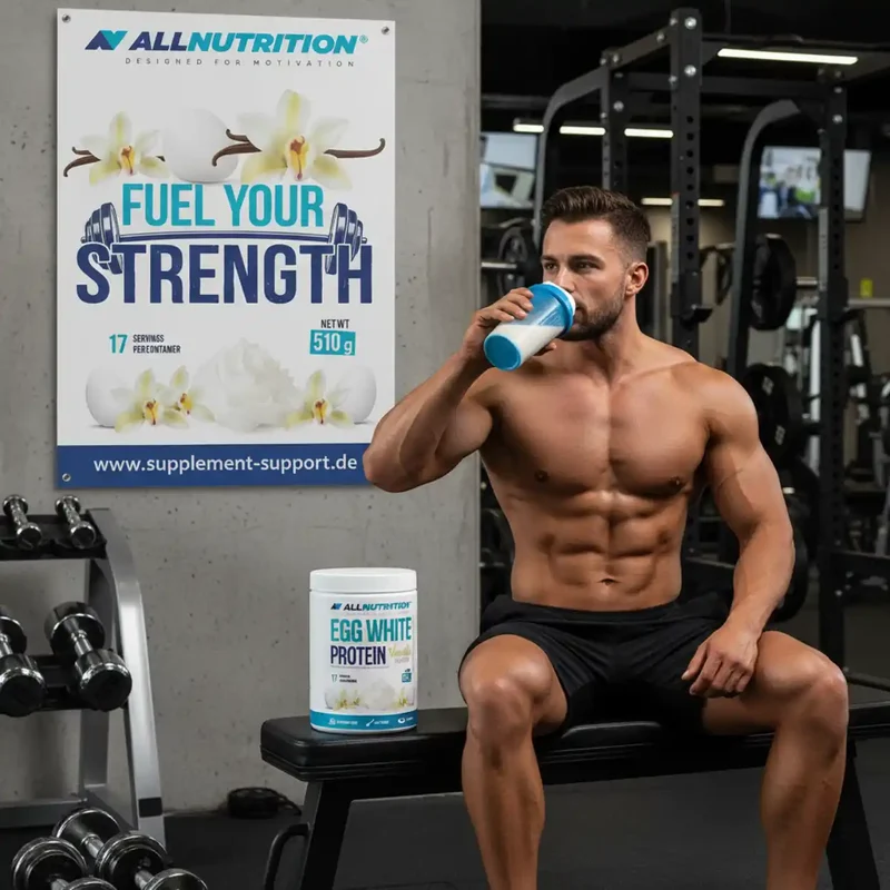 Allnutrition Egg White Protein, 510 g Dose
