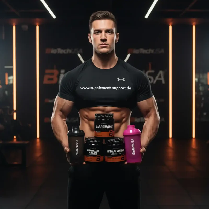 Pre Workout Pack je 300g Arginine, Citrullin, Beta Alanine + 2 Shaker