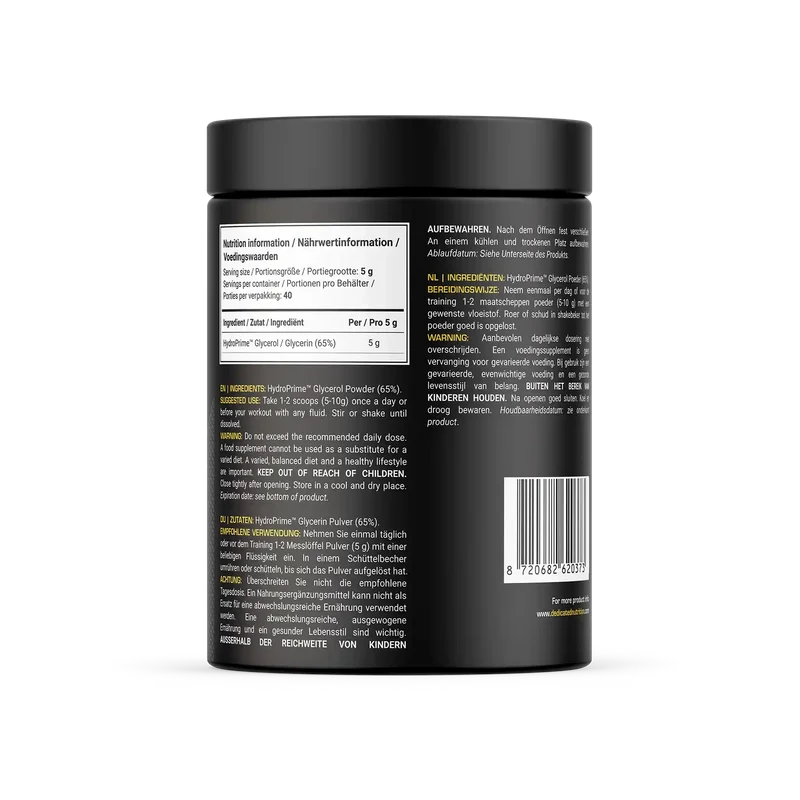 Dedicated Nutrition HydroPrime Glycerin - 200 g