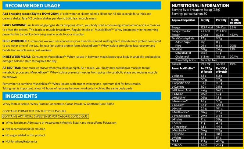 MUSCLEBLAZE WHEY