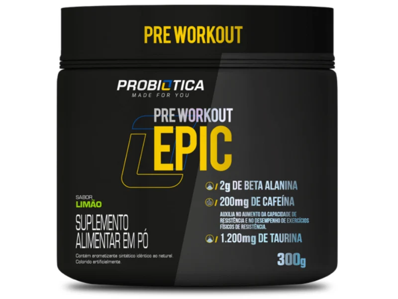 PRE WORKOUT EPIC 60 DOSES 300G - PROBIOTICA