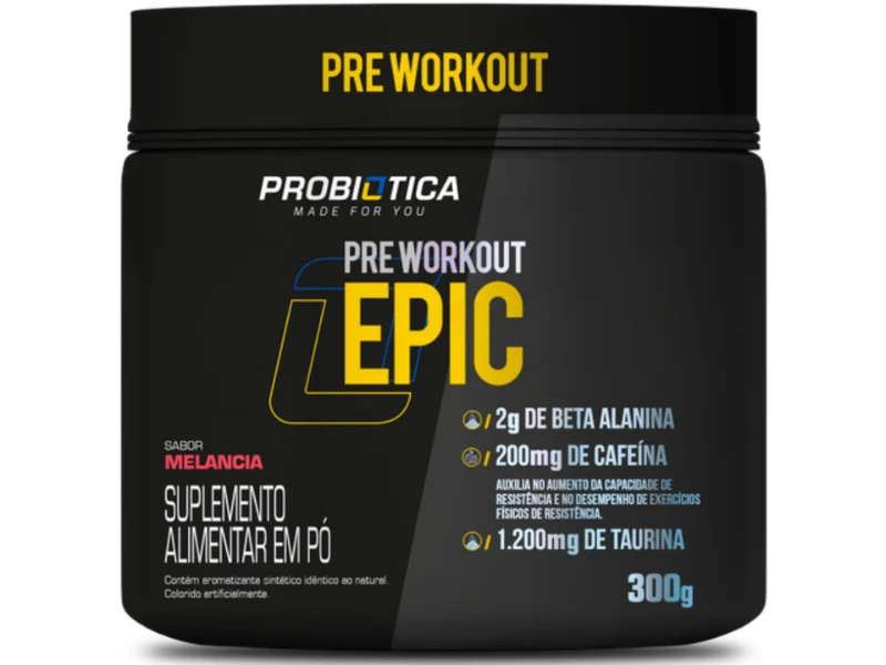 PRE WORKOUT EPIC 60 DOSES 300G - PROBIOTICA