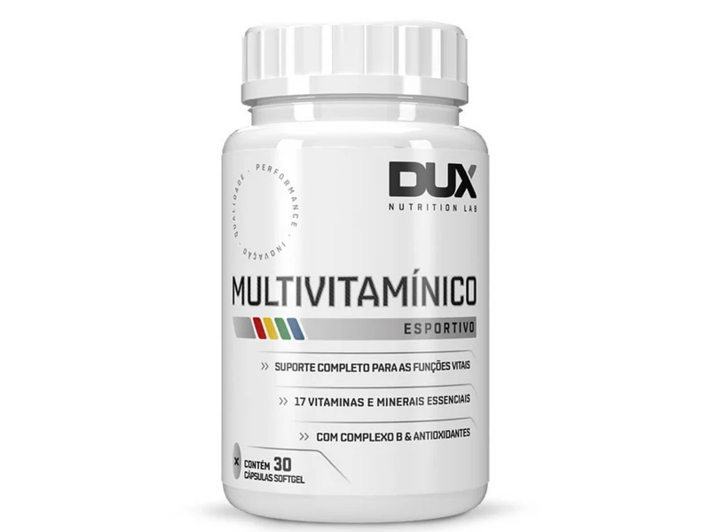 MULTIVITAMÍNICO 30CAPS 500MG - DUX NUTRITION